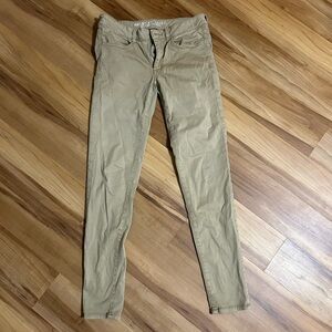American Eagle Outfitters Women's Khaki Jeggings